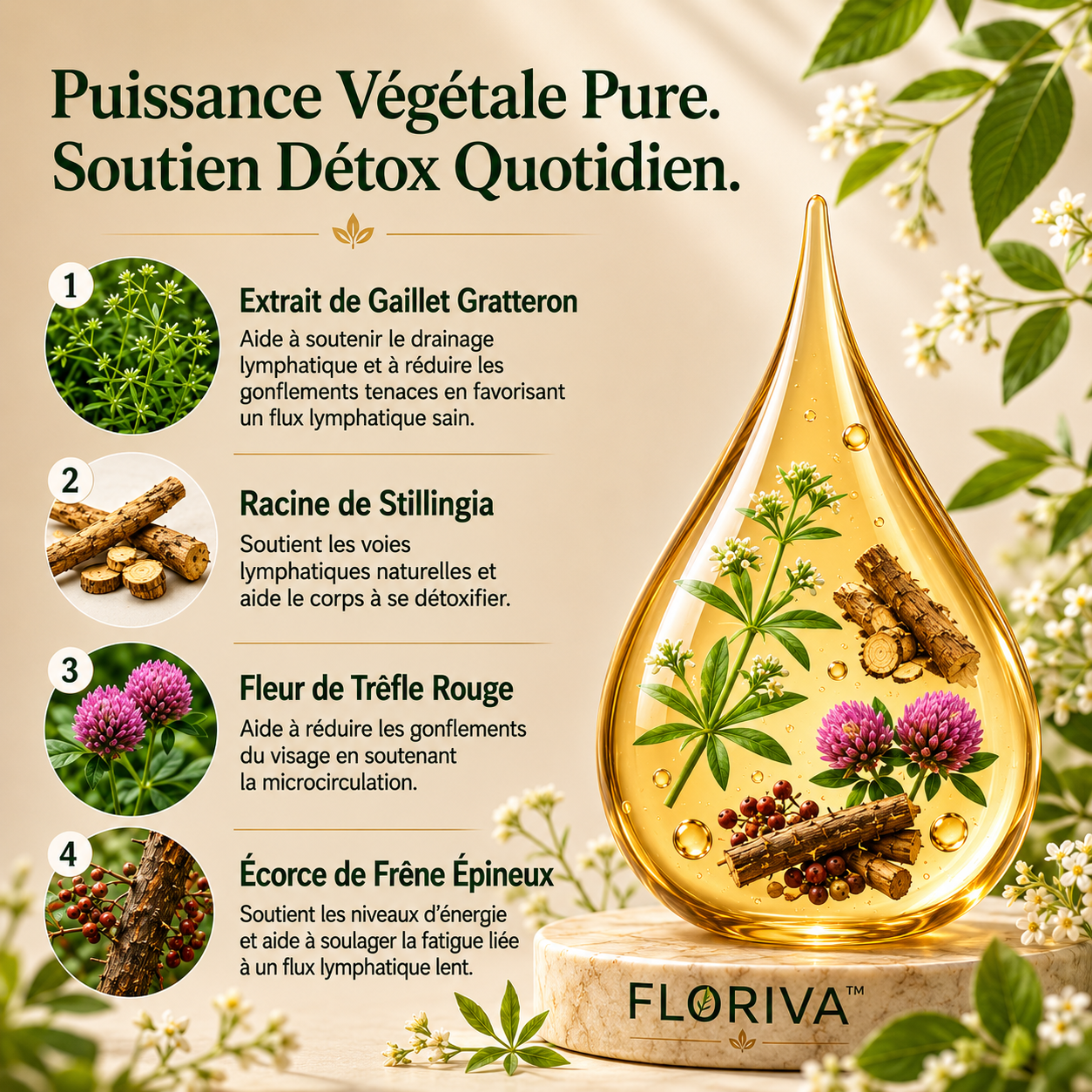 Floriva™ Drainant Lymphatique