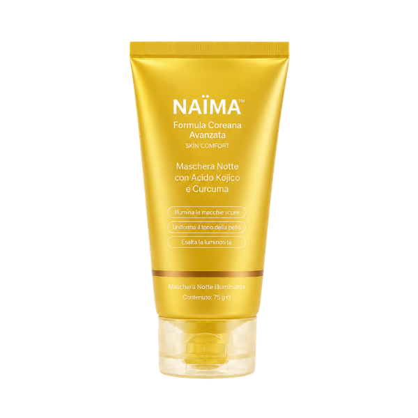 Naima™ Maschera Koreana Collagene e Curcuma