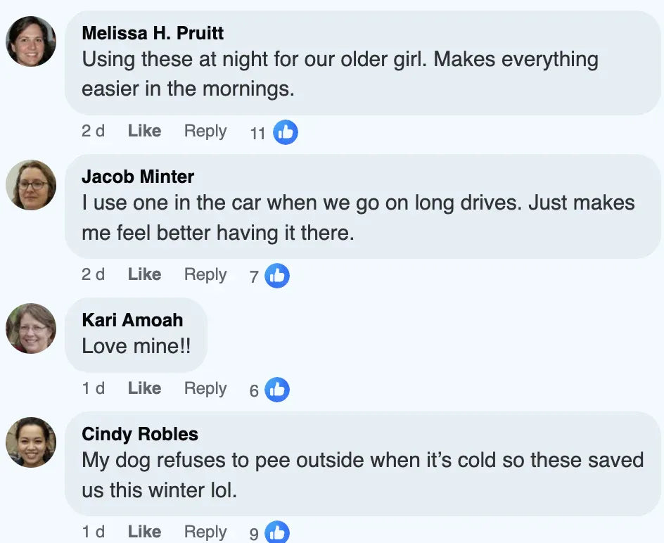 Customer comments