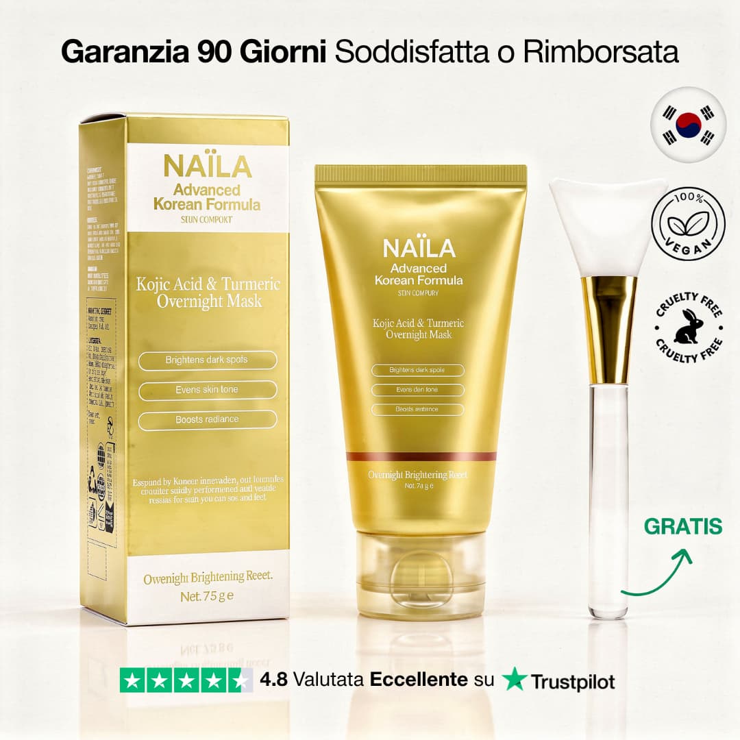 Maschera Koreana Collagene e Curcuma